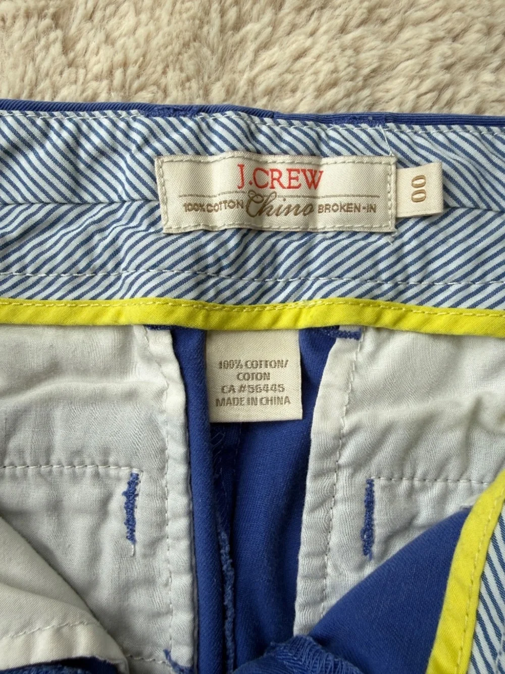 J. Crew crew broken